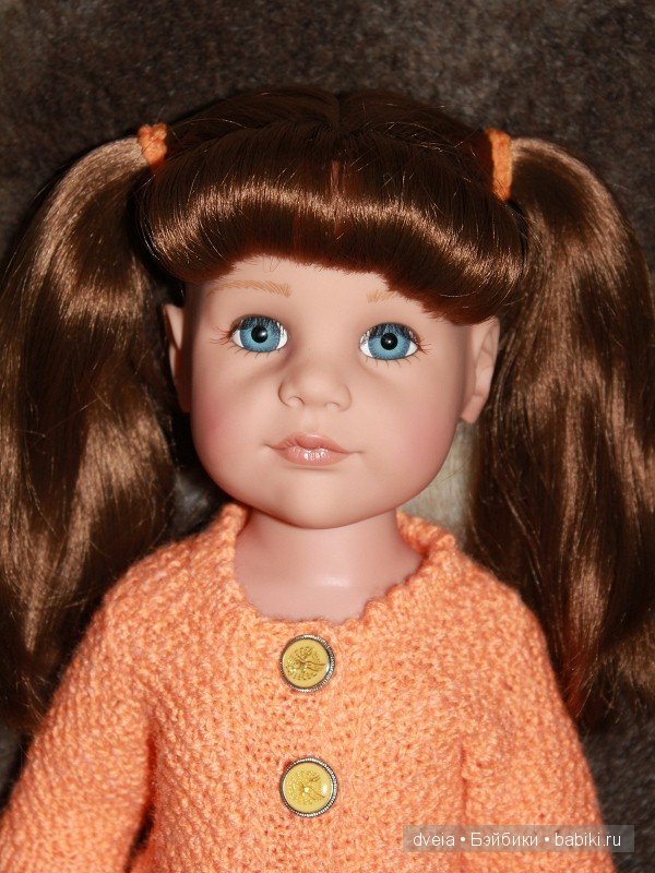 Замена глаз Ханнам от Gotz