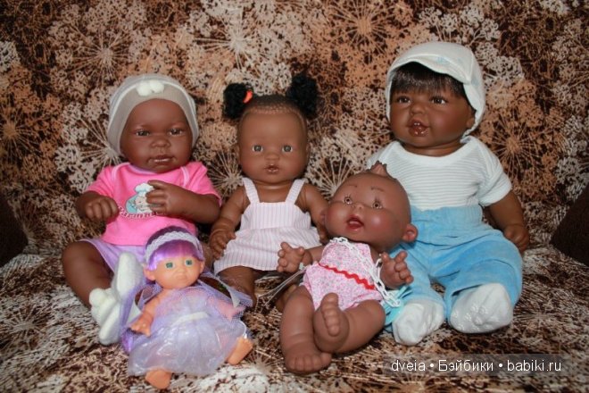 Мой "улов" негритосиков в Испании