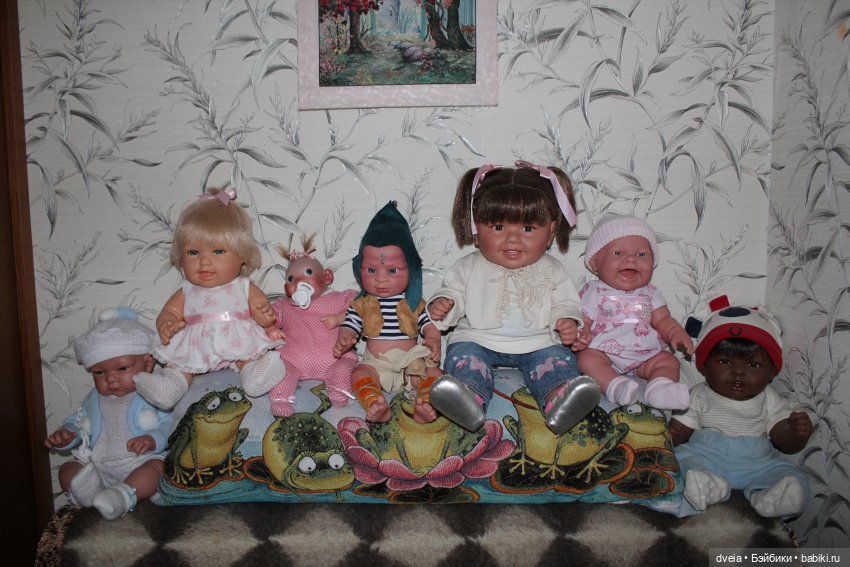 Диванные жители — Испанские куклы (разное): Vestida de Azul (фото 2)