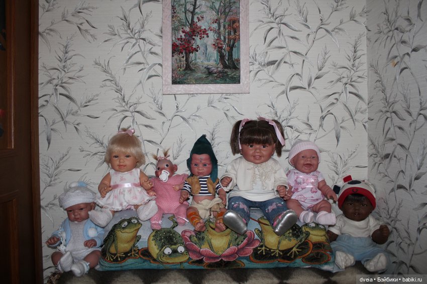 Диванные жители — Испанские куклы (разное): Vestida de Azul