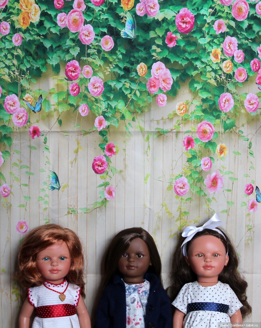 Три Нины фирмы Lamagik — Испанские куклы (разное): Vestida de Azul