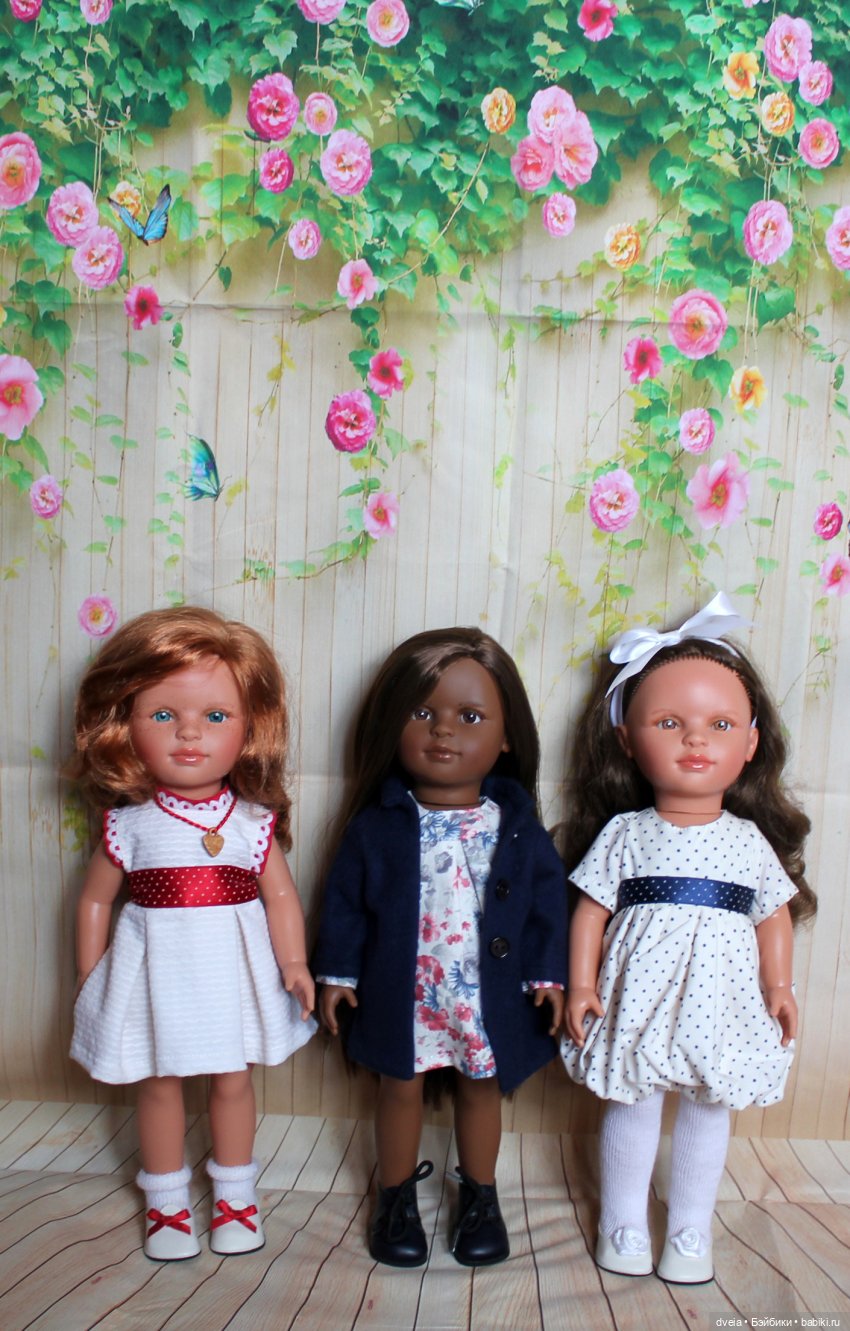 Три Нины фирмы Lamagik — Испанские куклы (разное): Vestida de Azul