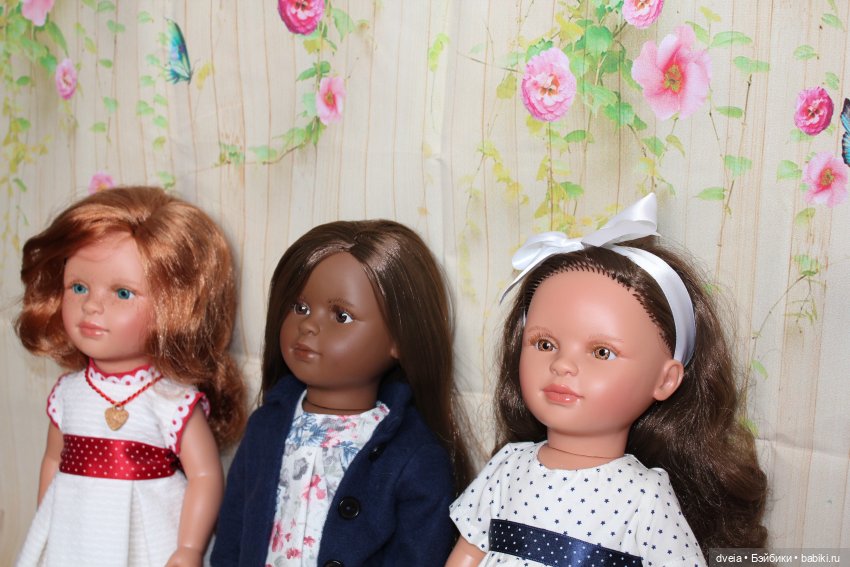 Три Нины фирмы Lamagik — Испанские куклы (разное): Vestida de Azul