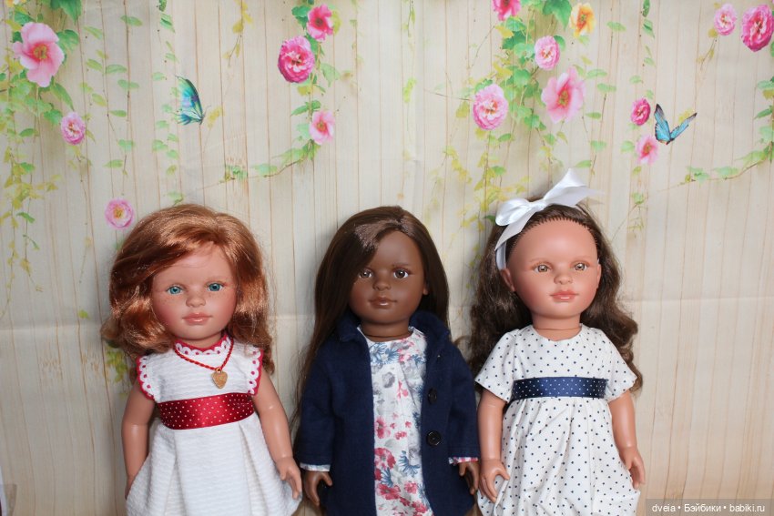 Три Нины фирмы Lamagik — Испанские куклы (разное): Vestida de Azul