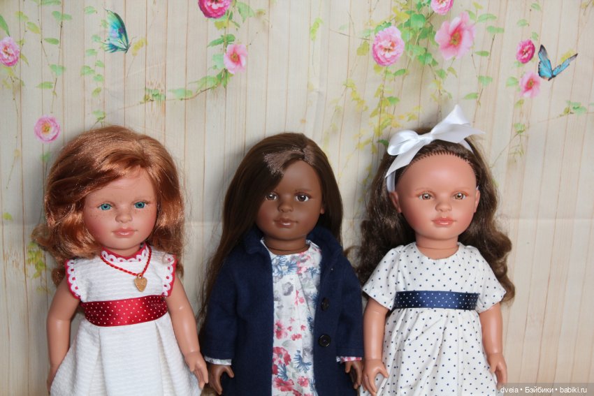 Три Нины фирмы Lamagik — Испанские куклы (разное): Vestida de Azul