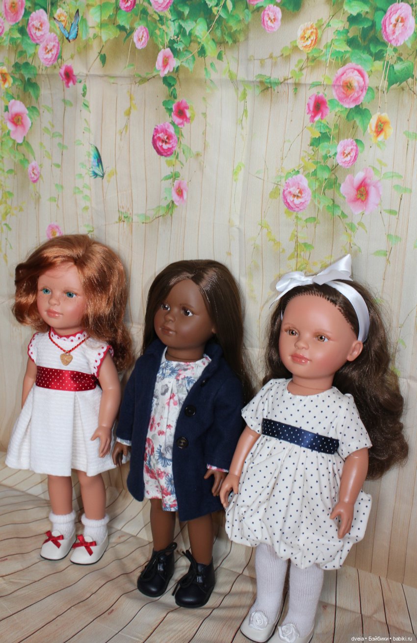 Три Нины фирмы Lamagik — Испанские куклы (разное): Vestida de Azul