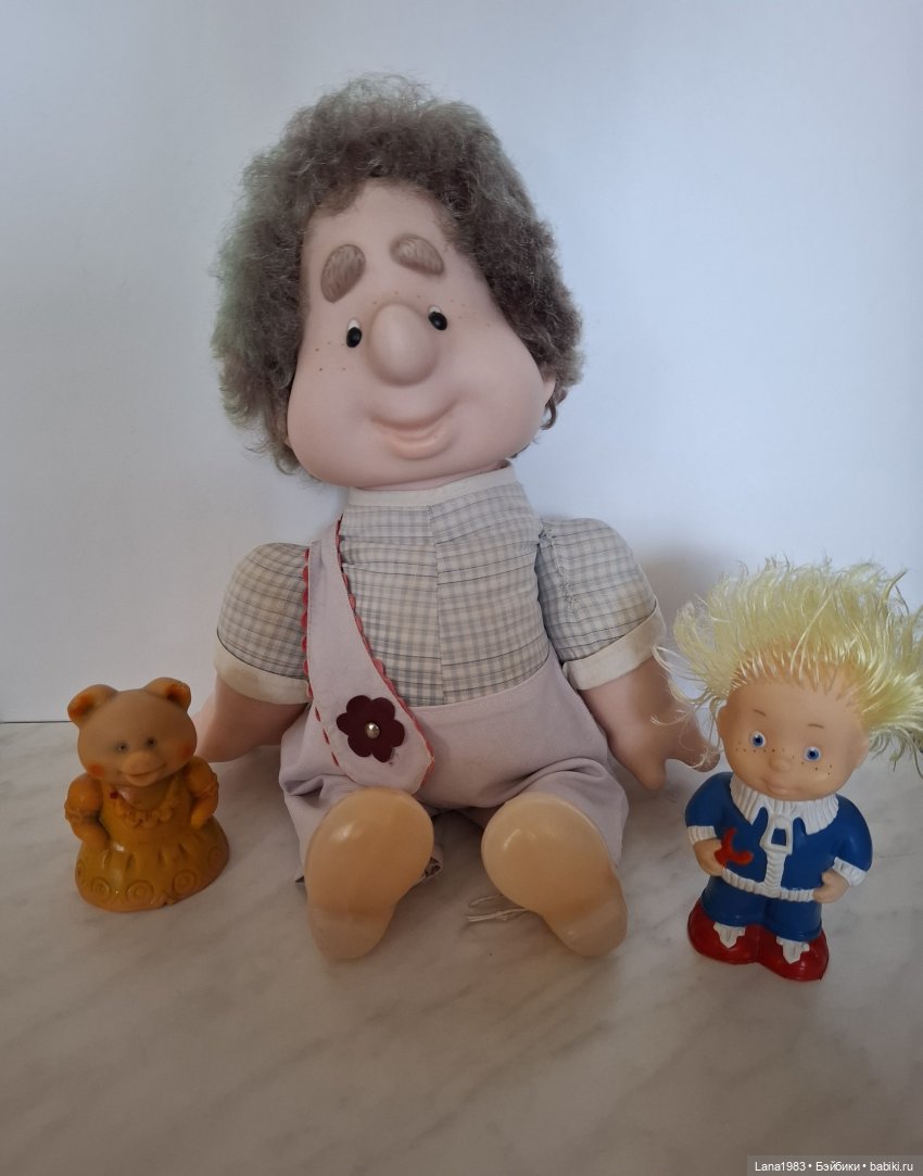 Куколки из моего детства — Игрушки СССР и советского детства: резиновые (фото 4)