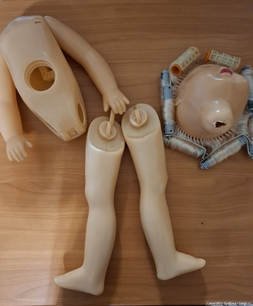 Хорошая девочка Лида — Ремонт кукол СССР и ГДР (немок): чернота (фото 2)