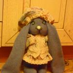 Слонёнок и  зайчонок-мои тканевые игрушки!