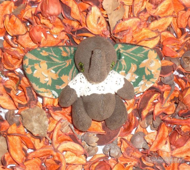 Маленькие-для любви — Текстильные игрушки и примитивы: кофейные (фото 2)