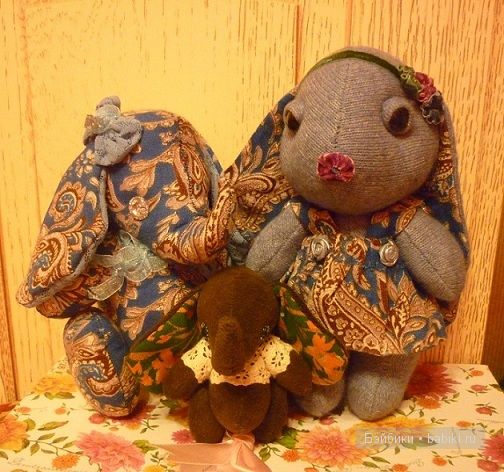 Маленькие-для любви — Текстильные игрушки и примитивы: кофейные