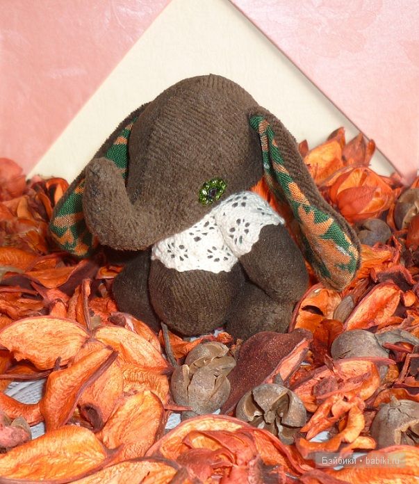 Маленькие-для любви — Текстильные игрушки и примитивы: кофейные (фото 5)