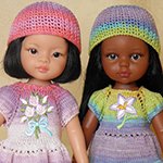 Мои модницы Дина и Ким от Паола Рейна