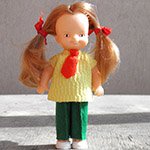 Винтажная куколка Авдотья