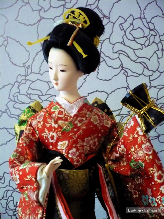 Япония у меня дома — Интерьерные и функциональные куклы: грелки на чайник (фото 6)