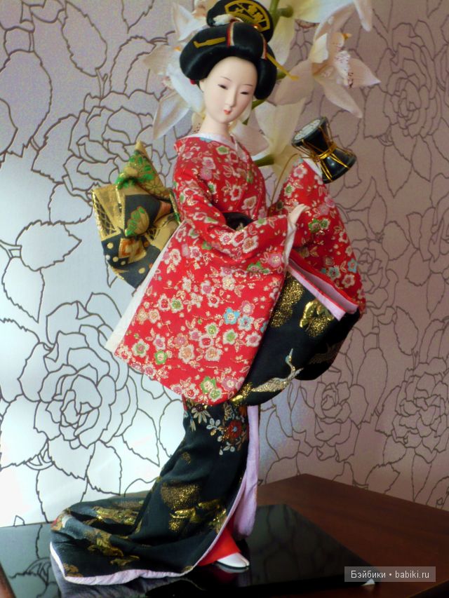 Япония у меня дома — Интерьерные и функциональные куклы: грелки на чайник (фото 3)