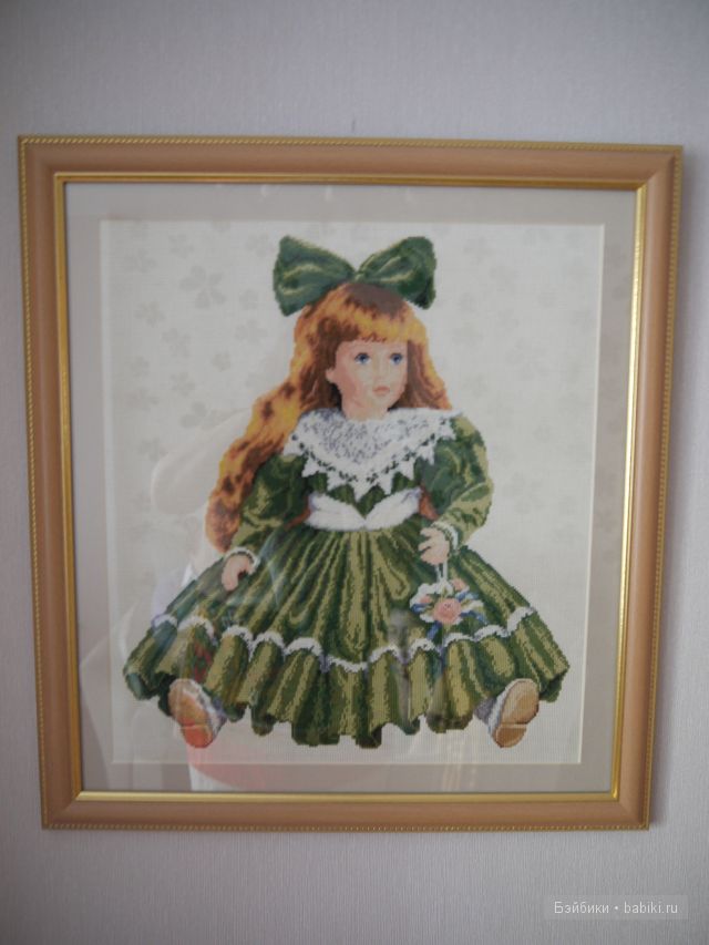 Куклы на пяльцах — Другие хобби и увлечения: сад (фото 2)