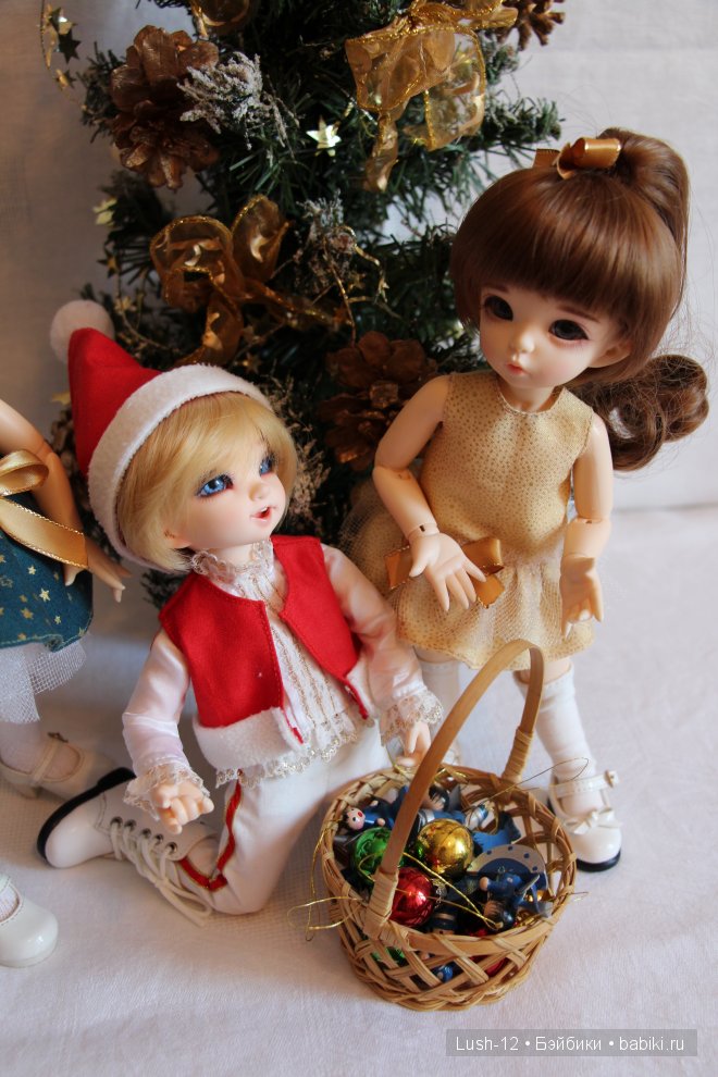 Помощники Дедушки Мороза | Бэйбики Помощники Дедушки Мороза — Куклы Fairyland (ФэйриЛэнд): BJD (БЖД)