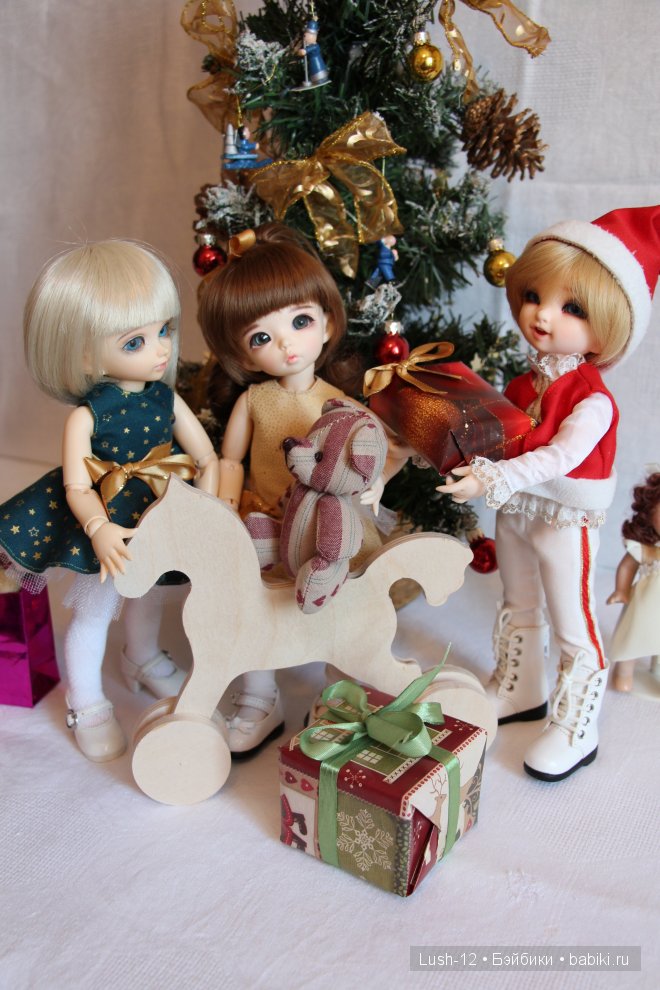 Помощники Дедушки Мороза | Бэйбики Помощники Дедушки Мороза — Куклы Fairyland (ФэйриЛэнд): BJD (БЖД) (фото 6)