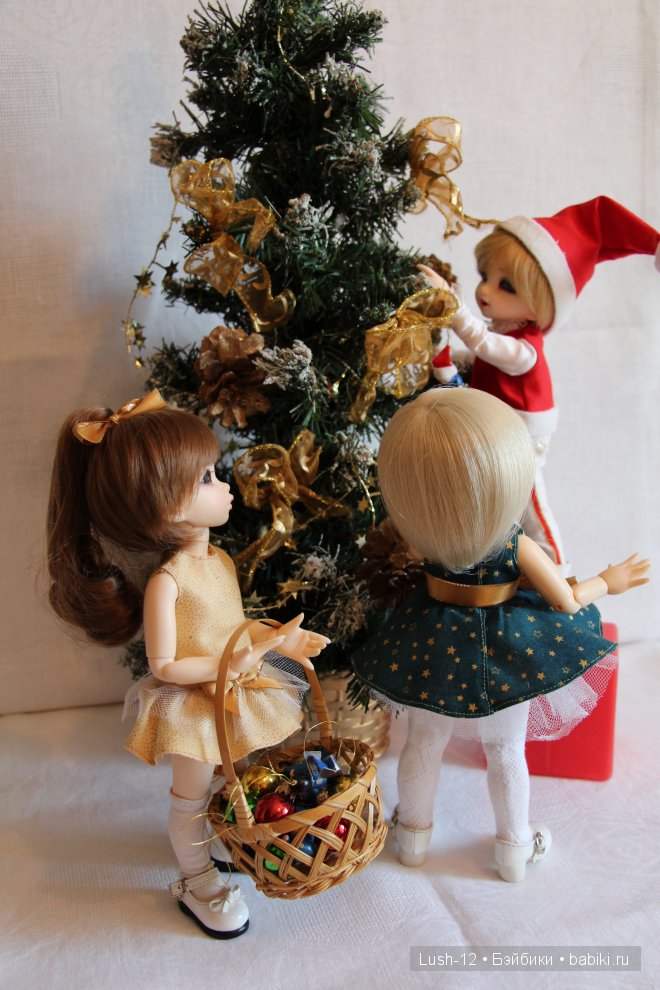 Помощники Дедушки Мороза | Бэйбики Помощники Дедушки Мороза — Куклы Fairyland (ФэйриЛэнд): BJD (БЖД) (фото 2)