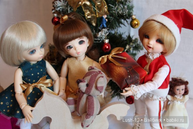 Помощники Дедушки Мороза | Бэйбики Помощники Дедушки Мороза — Куклы Fairyland (ФэйриЛэнд): BJD (БЖД) (фото 8)