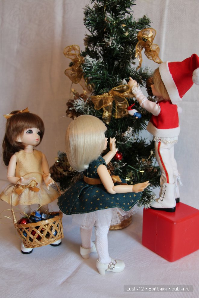 Помощники Дедушки Мороза | Бэйбики Помощники Дедушки Мороза — Куклы Fairyland (ФэйриЛэнд): BJD (БЖД) (фото 3)