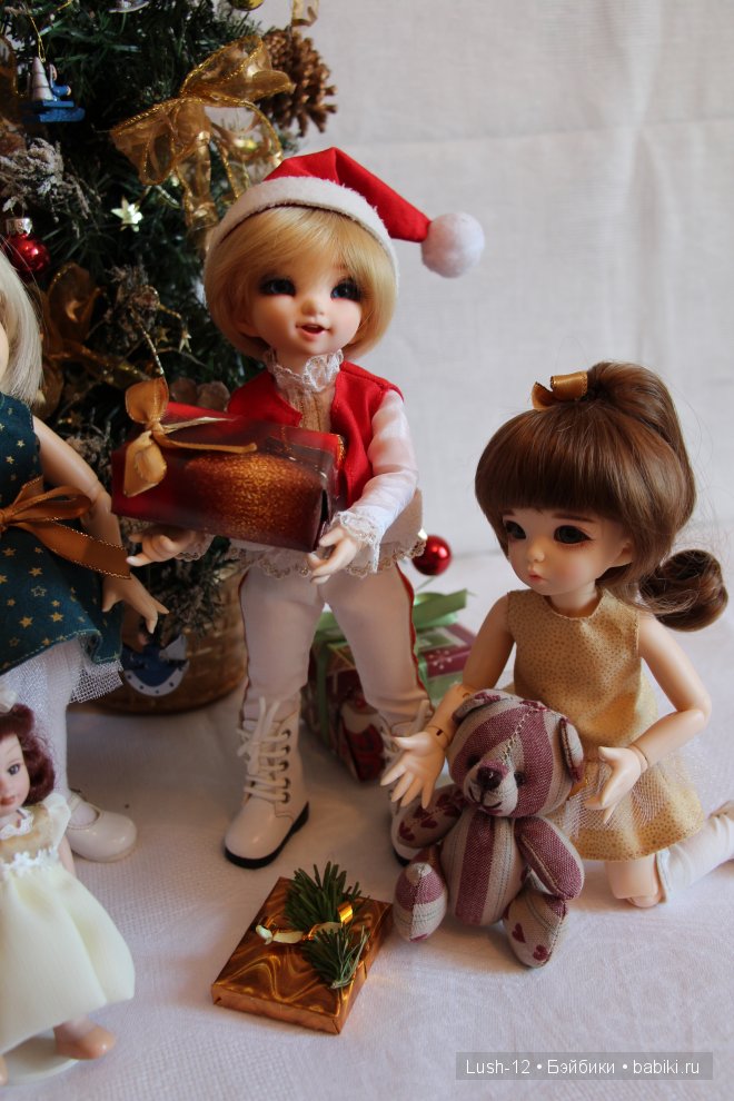 Помощники Дедушки Мороза | Бэйбики Помощники Дедушки Мороза — Куклы Fairyland (ФэйриЛэнд): BJD (БЖД) (фото 4)