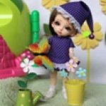 Кнопочка - или жительница Цветочного города.