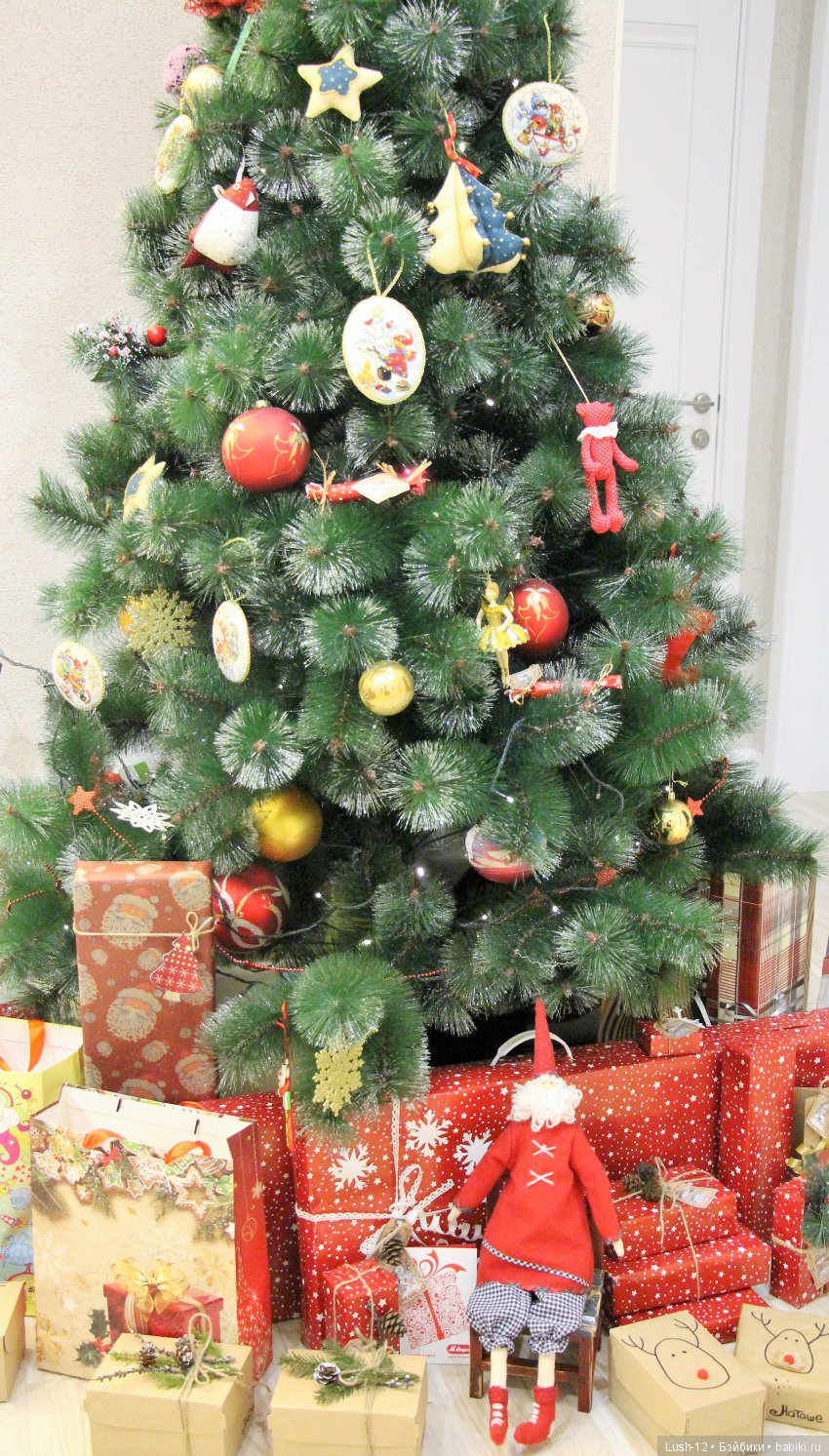 тильда елочка