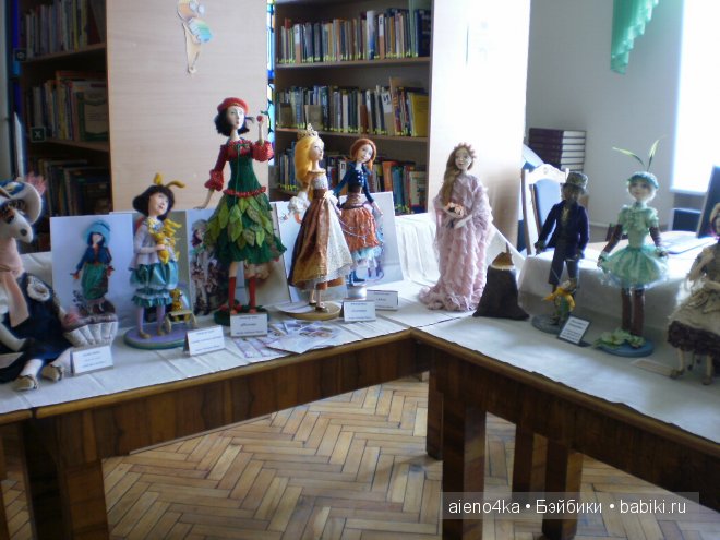 Выставка авторских кукол в Виннице (Украина) 2013