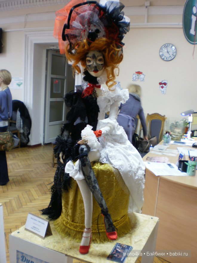 Выставка авторских кукол в Виннице (Украина) 2013