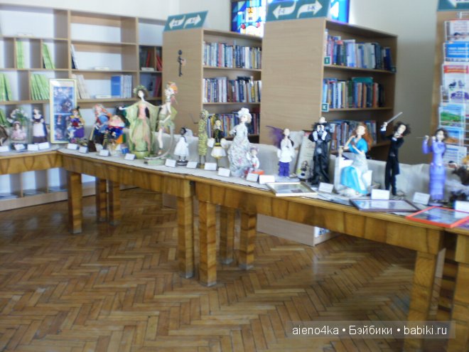 Выставка авторских кукол в Виннице (Украина) 2013