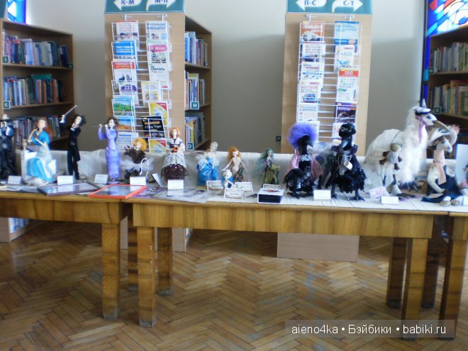 Выставка авторских кукол в Виннице (Украина) 2013