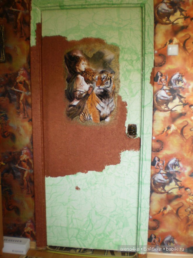 оформление и дизайн дверей своими руками