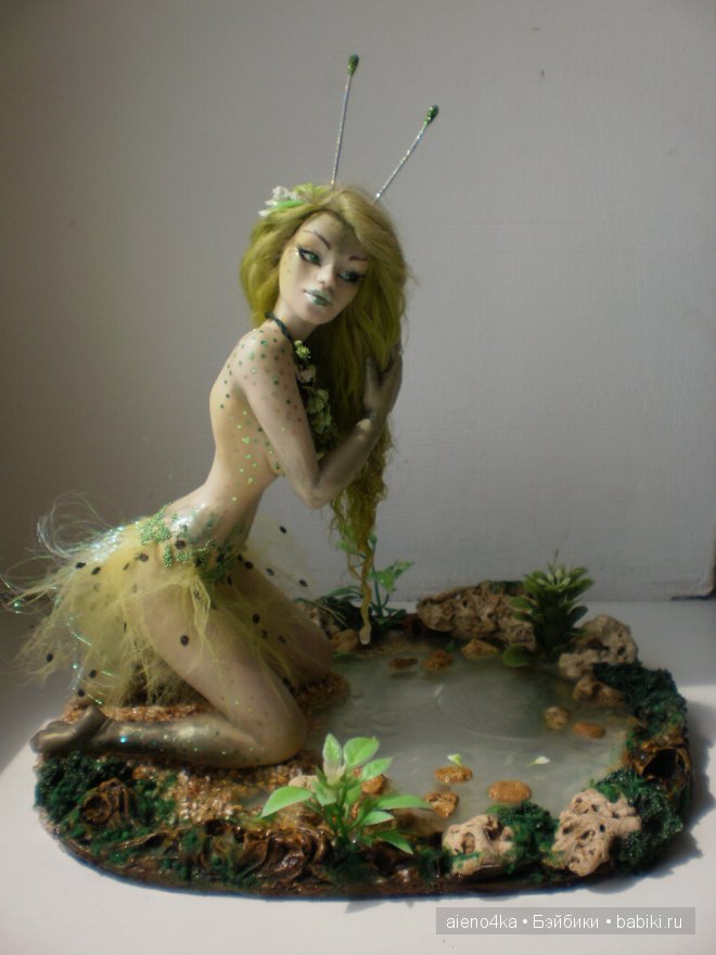 Купальщица. ООАК Алёны Новченковой