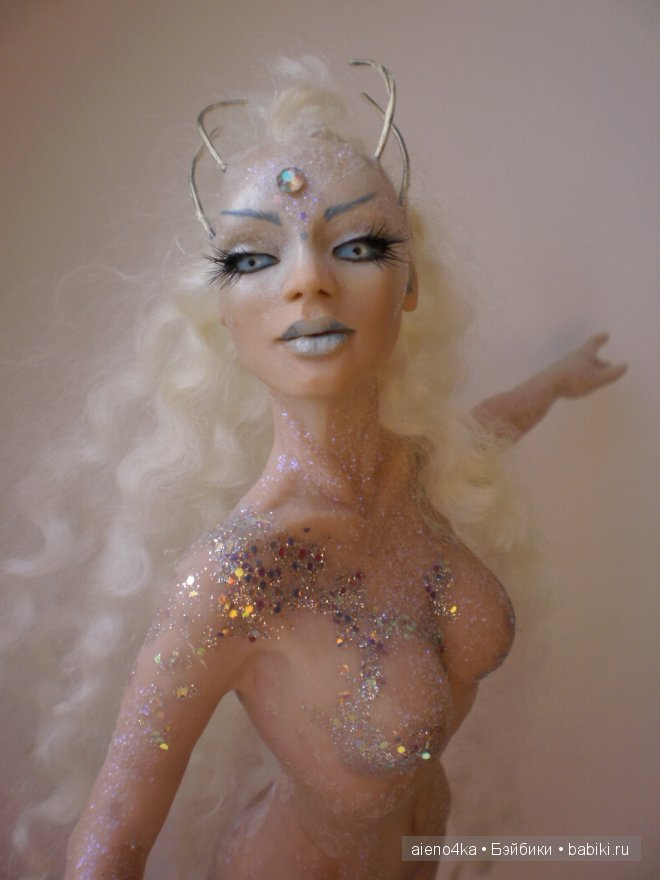 Авторская кукла Вьюга — Лепка авторских кукол: полимерная глина