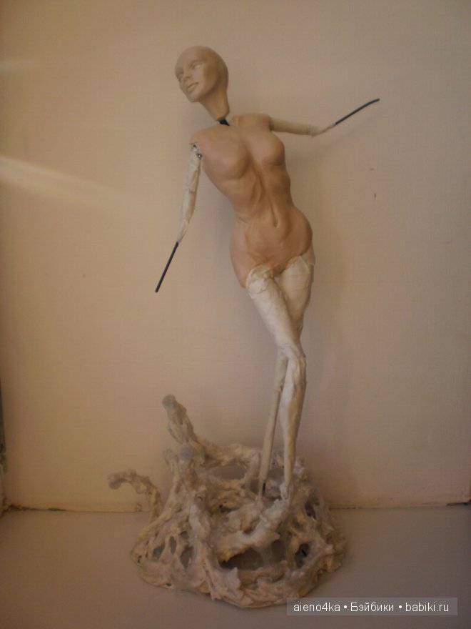 Авторская кукла Вьюга — Лепка авторских кукол: полимерная глина (фото 5)