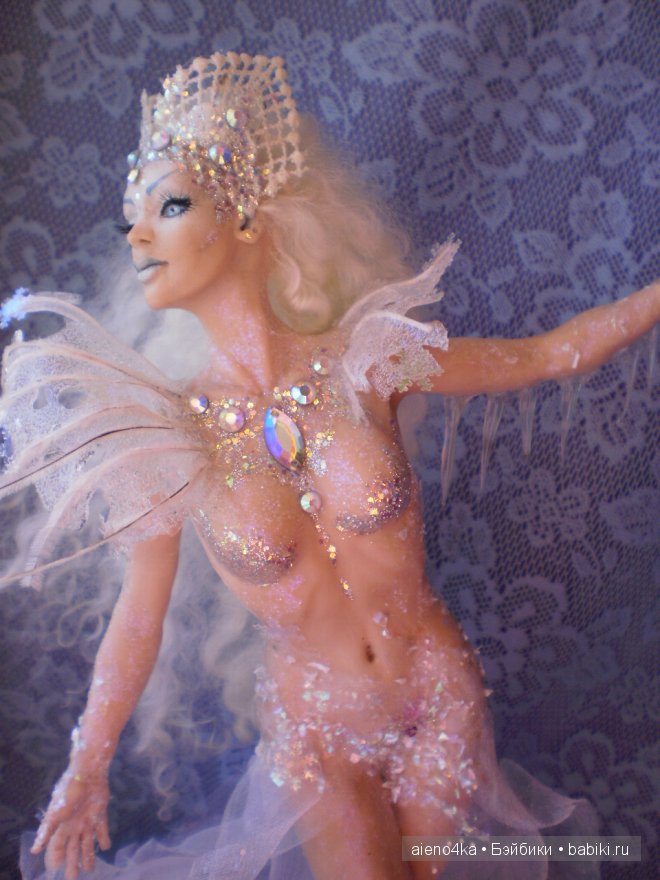 Авторская кукла Вьюга — Лепка авторских кукол: полимерная глина