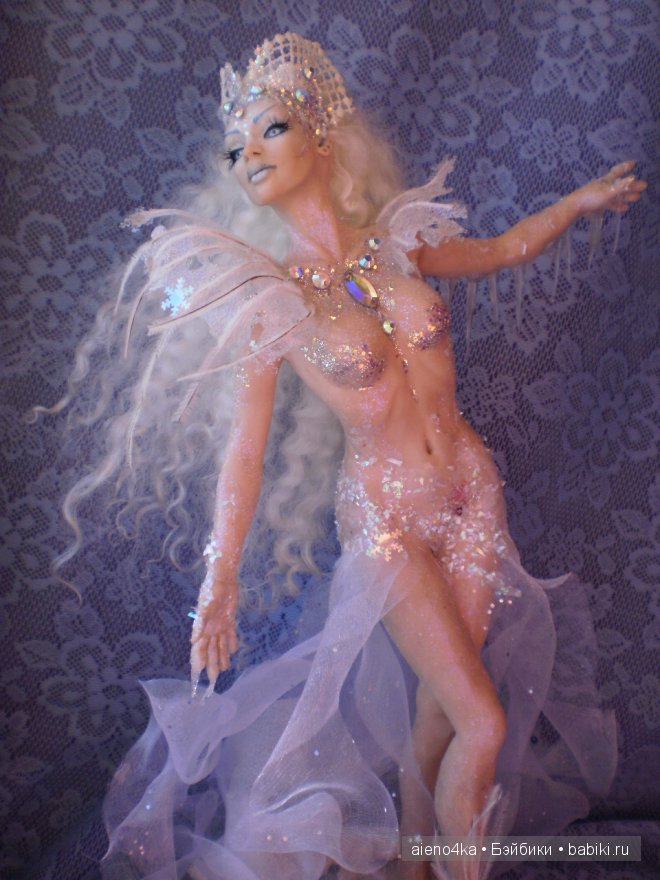 Авторская кукла Вьюга — Лепка авторских кукол: полимерная глина