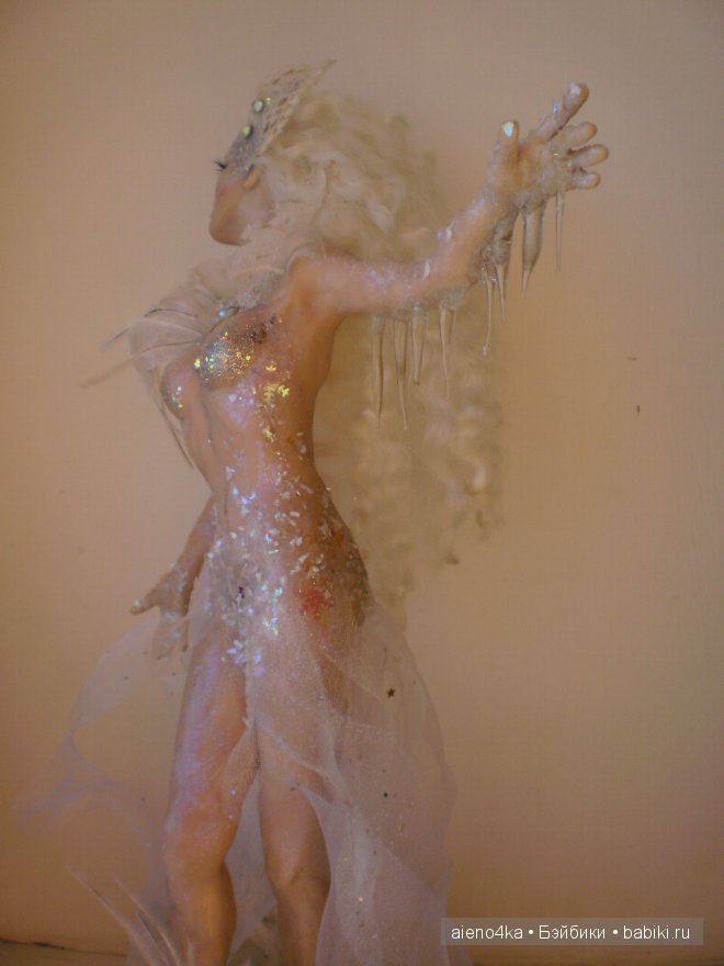 Авторская кукла Вьюга — Лепка авторских кукол: полимерная глина