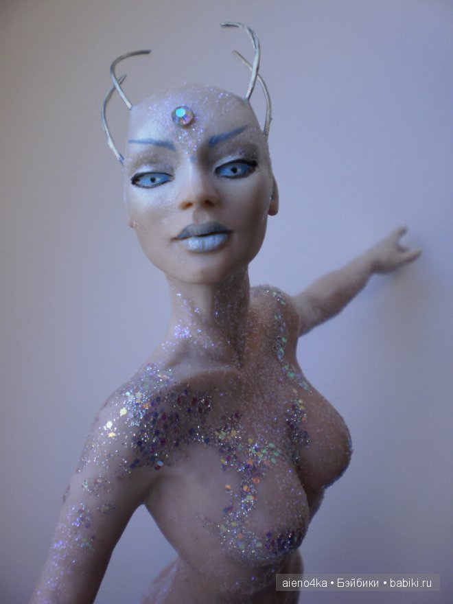 Авторская кукла Вьюга — Лепка авторских кукол: полимерная глина (фото 9)