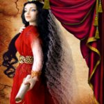 Царица  Эсфирь. Авторская кукла