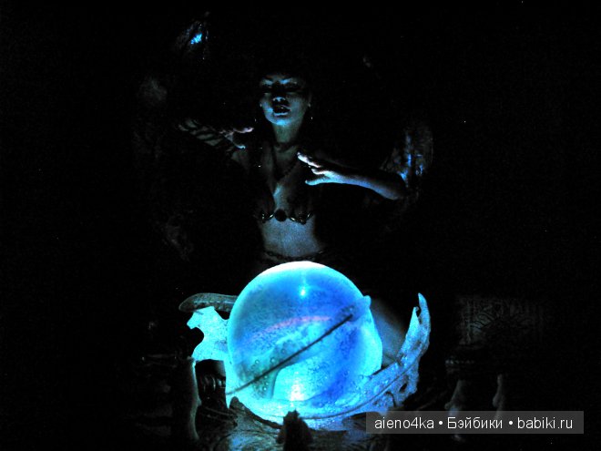 Авторская кукла Геката - богиня мрака и колдовства