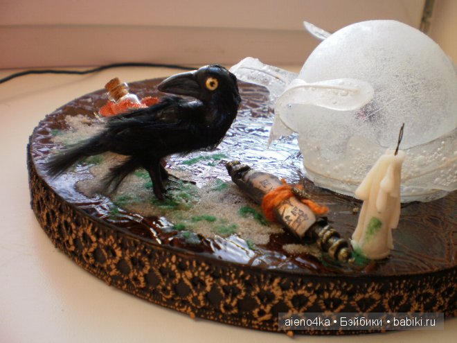 Авторская кукла Геката - богиня мрака и колдовства