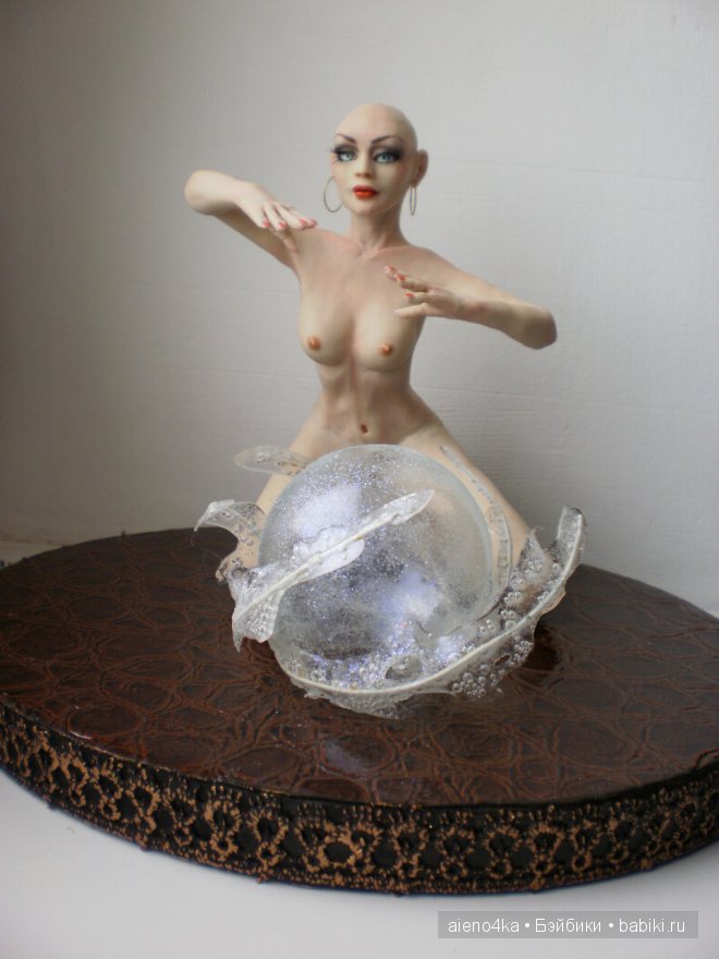 Авторская кукла Геката - богиня мрака и колдовства (фото 9)