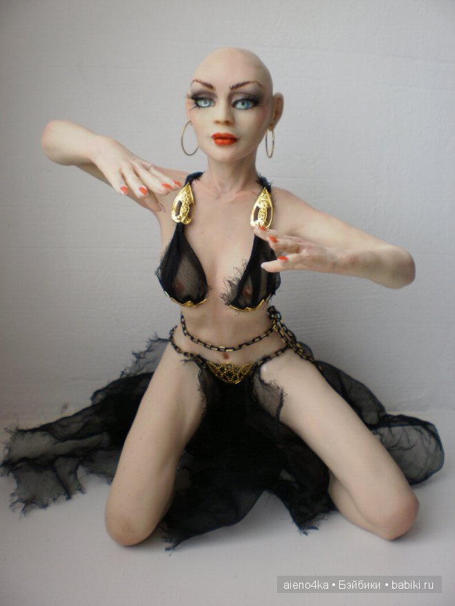 Авторская кукла Геката - богиня мрака и колдовства (фото 10)
