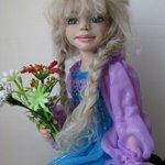 Алёнка, юбилейная авторская кукла