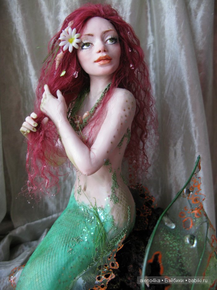 Авторская кукла Русалочка