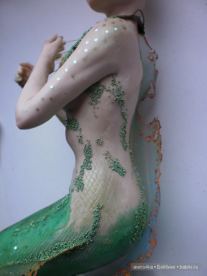 Авторская кукла Русалочка