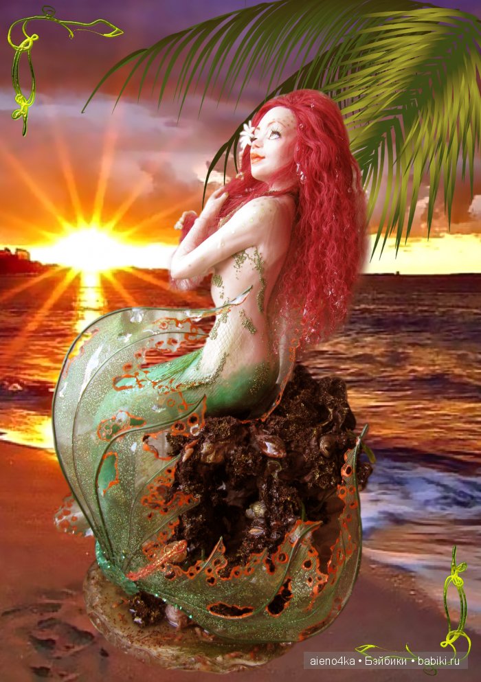 Авторская кукла Русалочка